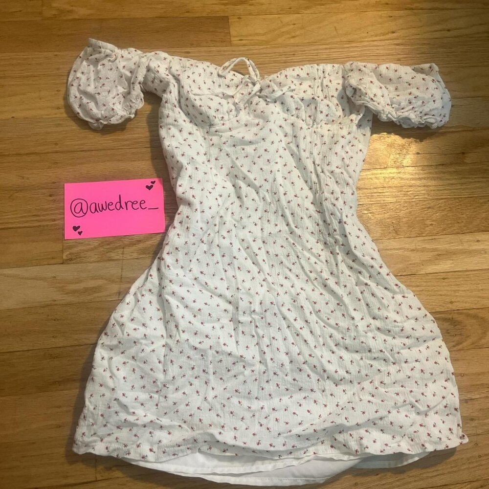 coquette cottagecore babydoll mini dress